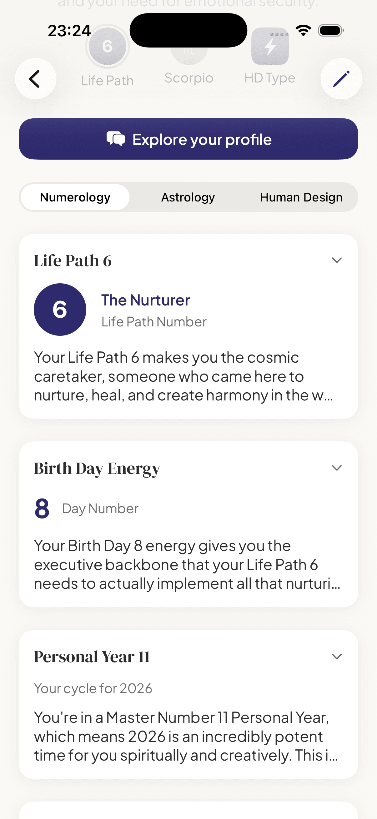 Numerology breakdown